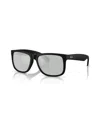 Ray Ban Men's Polarized Sunglasses, Justin Rb4165 In Black