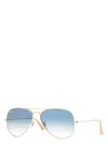 Ray Ban Ray-ban Ray-ban Aviator Rb3025 001/3f In Gold