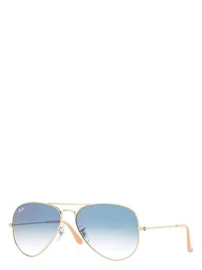 RAY BAN MEN'S RAY-BAN AVIATOR RB3025 001/3F SUNGLASSES