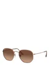 Ray Ban Ray-ban Ray-ban Hexagonal Rb3548n 912443 In Copper