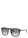 Ray Ban Ray-ban 55mm Gradient Square Sunglasses In Black