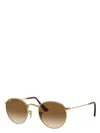Ray Ban Ray-ban Reverse 53mm Gradient Phantos Sunglasses In Gold