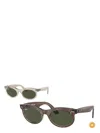 Ray Ban Ray-ban Ray-ban Wayfarer Oval Rb2242 138331 In Gray
