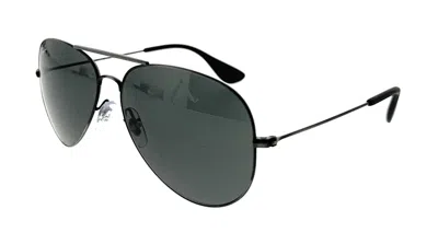 Pre-owned Ray Ban Men's Rayban Aviator Sunglasses In Black (0rb3558 913971)