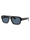 Ray Ban Men's Rb4397 54mm Sunglasses In Black Blue