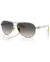 Ray Ban Ray In Silver-tone
