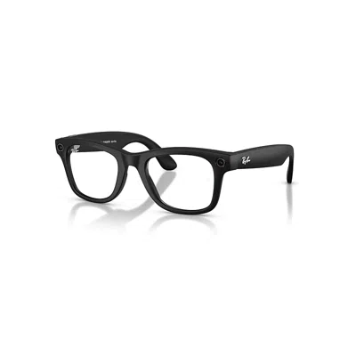 Ray Ban Meta Ai Glasses Black Frame Clear Lenses