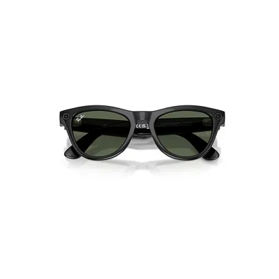 Ray Ban Meta Ai Glasses Black Frame Green Lenses