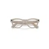 Ray Ban Meta Ai Glasses Shiny Chalky Gray Frame Blue Lenses In Neutral