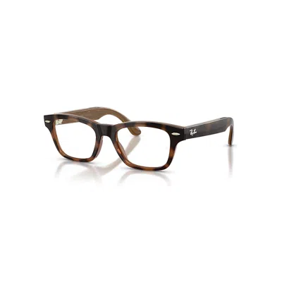 Ray Ban Meta Audio Burbank Havana Rahmen Klar Glas Ai Glasses