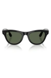 Ray Ban Womens Black Rw4010 Skyler Cat-eye Acetate Sunglasses In Black