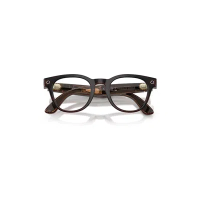 Ray Ban Meta Transparent Umber Frame Demo Lens Lenses Ai Glasses