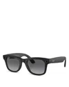Ray Ban Ray-ban Meta Wayfarer Square Ai Glasses, 50mm In Black