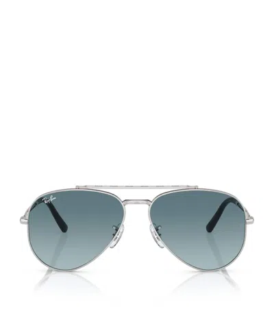 Ray Ban Metal 0rb3625 Sunglasses In Gray