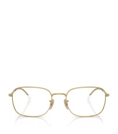 Ray Ban Metal 0rb3706 Sunglasses In Gold
