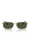 Ray Ban Ray-ban Rectangle Sunglasses, 56mm In Gold