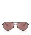 Ray Ban Gradient-lenses Aviator-frame Sunglasses In Black
