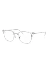 Ray Ban Metal-frame Glasses In Gray
