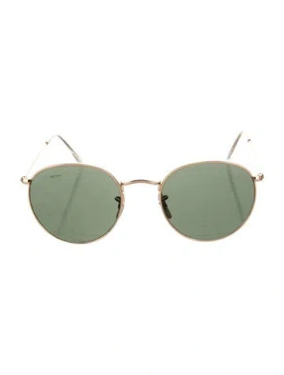 Pre-owned Ray Ban Metal Round Round Sunglasses In Multi