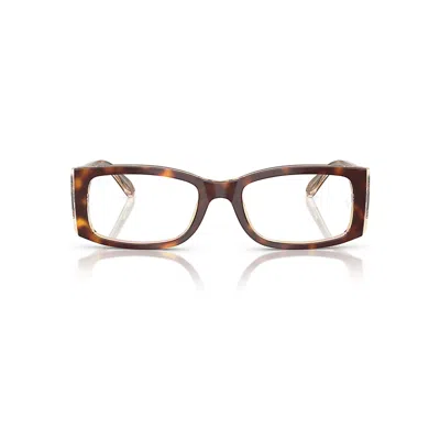 Ray Ban Miriam Optics Eyeglasses Light Havana On Multicolor Frame Clear Lenses Polarized 52-19