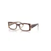 Ray Ban Miriam Optics  Hell Havana Auf Multicolor Fassung Klar Glas Polarisiert 54-19 In Hell Havana Auf Multicolor