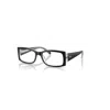 Ray Ban Miriam Optics  Schwarz Auf Transparent Fassung Klar Glas Polarisiert 54-19 In Schwarz Auf Transparent