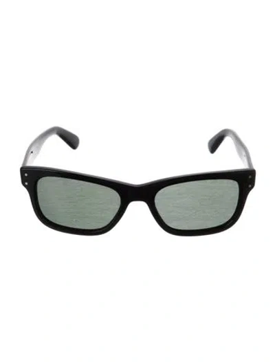 Pre-owned Ray Ban Mr Burbank Wayfarer Sunglasses In Black