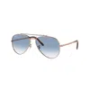 Ray Ban New Aviator Rb3625 92023f Sunglasses In Gold