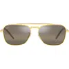 Ray Ban Ray-ban New Caravan 58mm Polarized Square Sunglasses In Multi