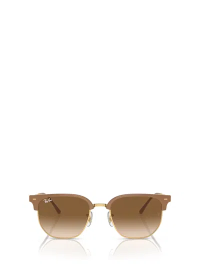 Ray Ban Ray-ban Ray-ban New Clubmaster Rb4416 672151 In Brown