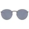 Ray Ban New Round Green Mirrored Blue Unisex Sunglasses Rb3637 002/g1 53 In Multi