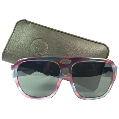 Pre-owned Ray Ban New Vintage  B&l Corrigan Ii Multicolor G15 Grey Lenses Sunglasses Usa In Gray