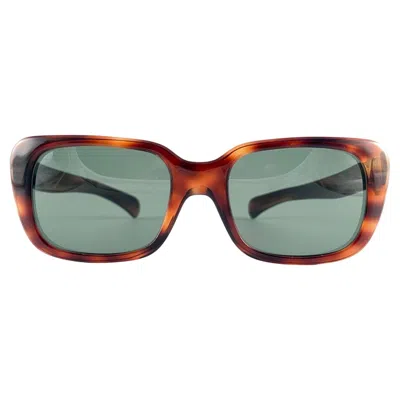 Pre-owned Ray Ban New Vintage  Monti Tortoise 1970's Grey Lenses Usa Sunglasses In Gray