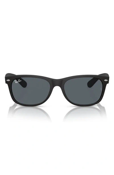 Ray Ban New Wayfarer 52mm Sunglasses In Black Blue