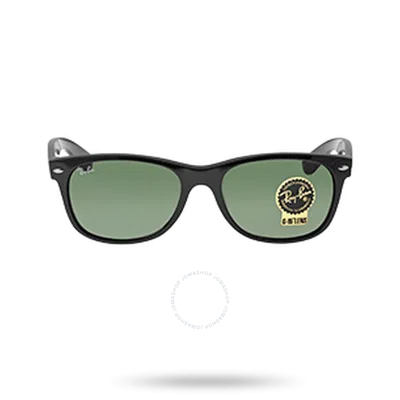 Ray Ban New Wayfarer Classic Green Classic G-15 Unisex Sunglasses Rb2132 901l 55