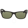 Ray Ban New Wayfarer Classic Green Unisex Sunglasses Rb2132 622 52 In Green