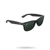 Ray Ban New Wayfarer Classic Green Unisex Sunglasses Rb2132 622 58 In Black / Green