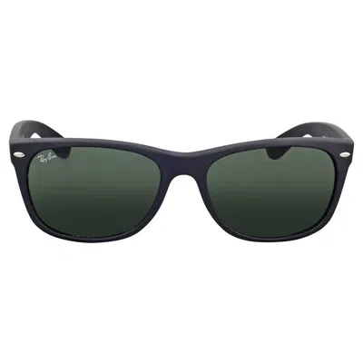 Ray Ban New Wayfarer Classic Green Unisex Sunglasses Rb2132 622 58 In Black