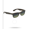 Ray Ban New Wayfarer Classic Polarized Blue /green Gradrient Unisex Sunglasses Rb2132 894/76 52 In Blue / Green
