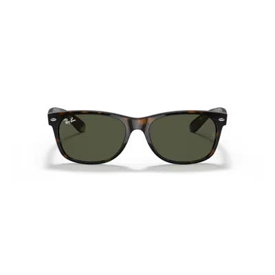 Ray Ban New Wayfarer Classic Sunglasses - Tortoise/green
