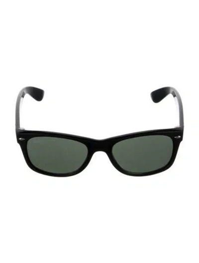 Pre-owned Ray Ban New Wayfarer Classic Wayfarer Sunglasses In Black
