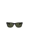 Ray Ban Clubmaster Square Sunglasses In Black
