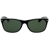 RAY BAN RAY BAN NEW WAYFARER COLOR MIX GREEN CLASSIC G-15 SQUARE UNISEX SUNGLASSES RB2132 6052 58