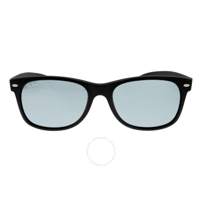 Ray Ban New Wayfarer Flash Silver Square Unisex Sunglasses Rb2132 622/30 55