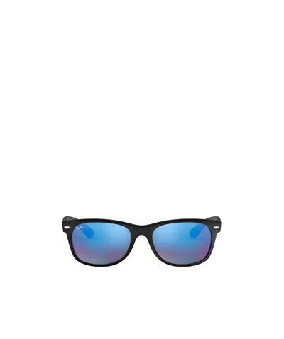 Ray Ban Ray-ban New Wayfarer Flash Sunglasses In Blue