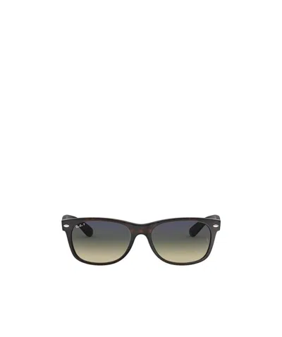 Ray Ban Ray-ban New Wayfarer Polarised Sunglasses In Gray