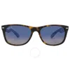 Ray Ban New Wayfarer Polarized Blue Gradient Square Unisex Sunglasses Rb2132 865/78 58