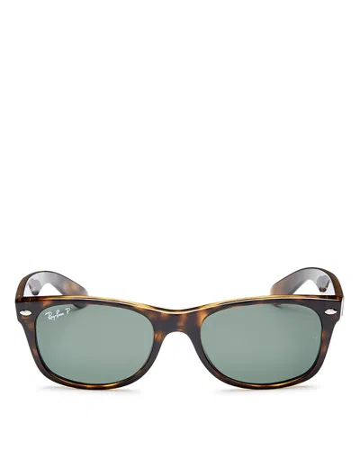 Ray Ban Rb2132 New Wayfarer 55mm Sunglasses In Brown