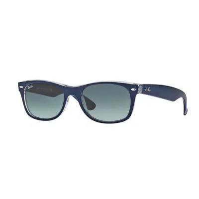Ray Ban New Wayfarer Rb2132 605371 Sunglasses In Blue