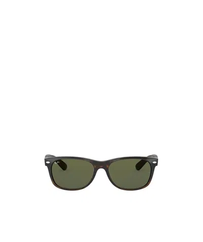 Ray Ban New Wayfarer Sunglasses In Green